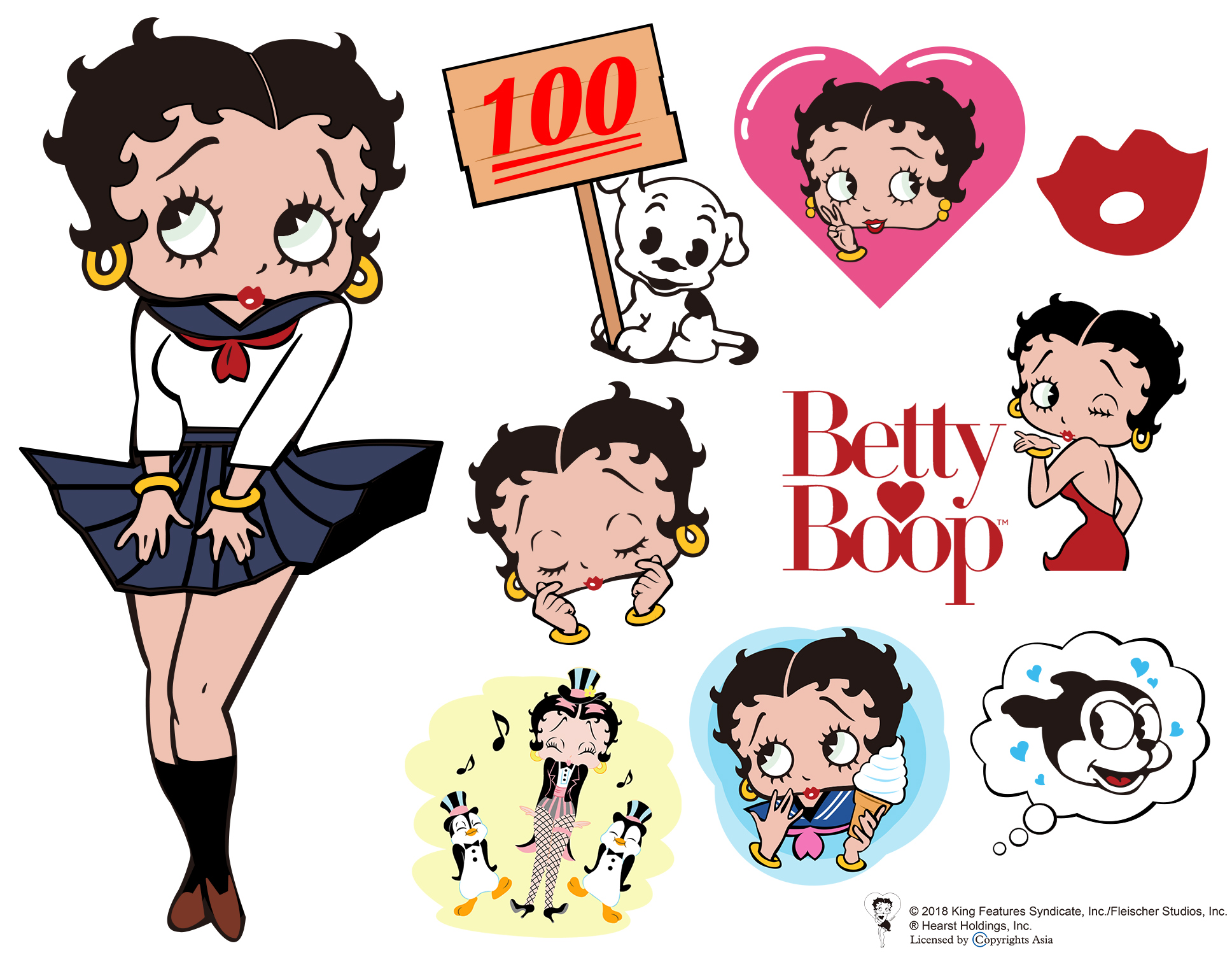 Betty Boop と最新 プリ機 トキメキルール が期間限定コラボ フリュー株式会社 プリントシール機事業サイト