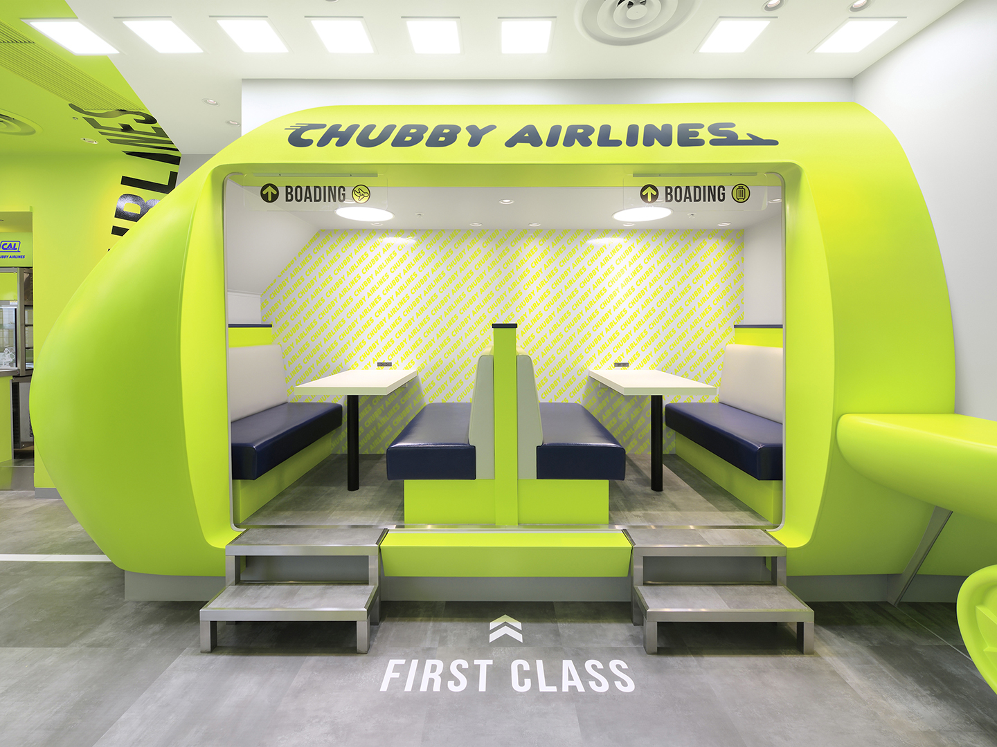 『CHUBBY AIRLINES』内観イメージ